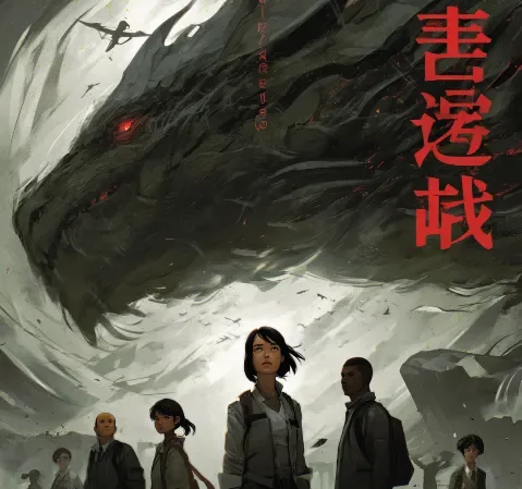 冒险向作品北境信标封面，含题材标签